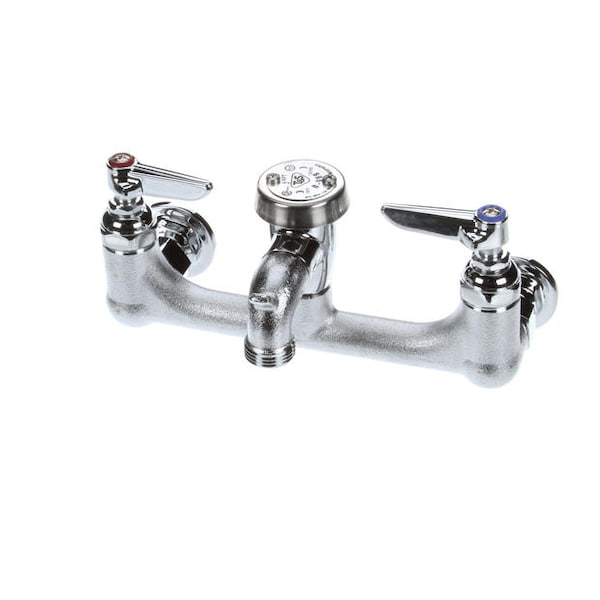 T&S Brass Wall Mount Service Sink Faucet B0674RGH Zoro